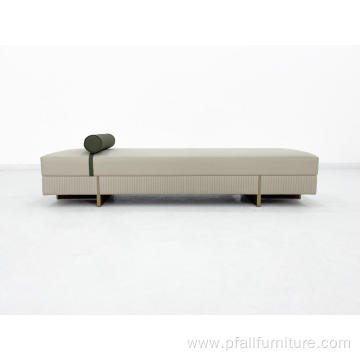 Modern style light luxury bench